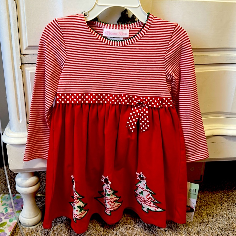 Bonnie Jean Baby Holiday Dress 24 months